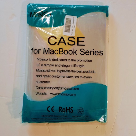 Mosiso Macbook Pro 13 inch Case & Keyboard Skin 2019 Light Gray - Picture 5 of 5